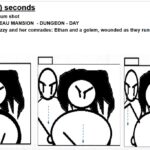 3. Scripted the game's opening and designed its storyboard.
